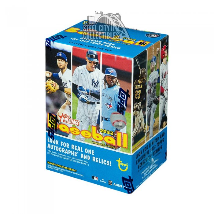 NEW! 2023 Topps Heritage Baseball MLB Blaster Box - ultrapro.com