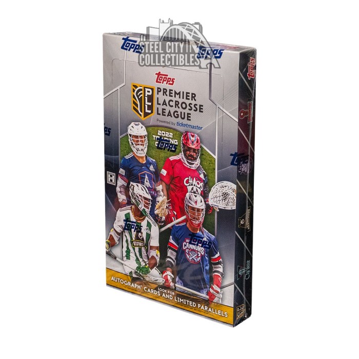  2022 Topps Premier Lacrosse League HOBBY box (20 pks