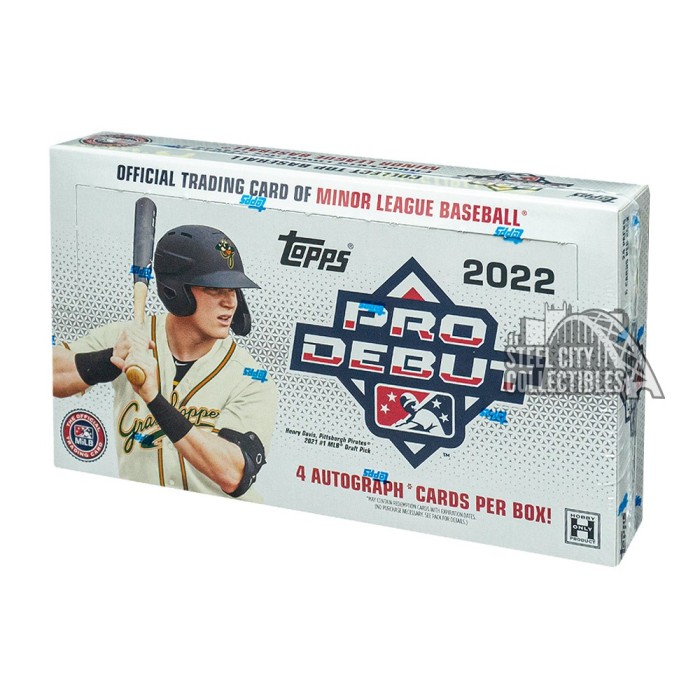 2022 Topps Pro Debut Baseball Hobby Box Steel City Collectibles