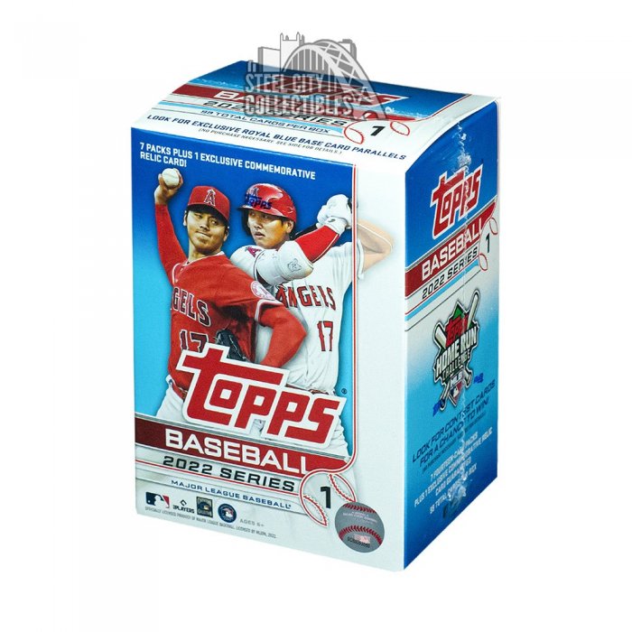 2022 Topps Series 1 Baseball 7 Pack Blaster Box Steel City Collectibles