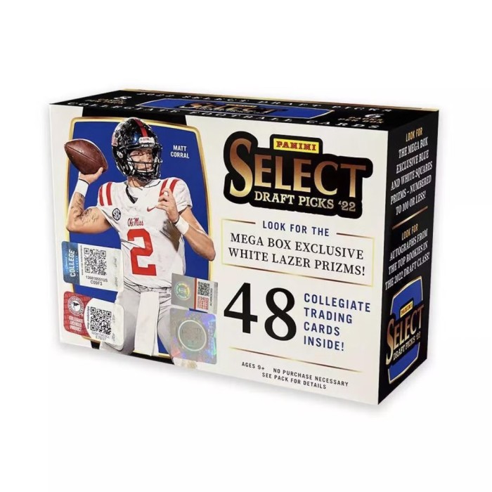 Box Break  2022 Panini Select Draft Picks Collegiate Football