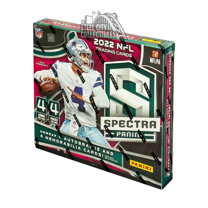 2020 Panini Spectra Football Checklist, Team Set Lists, Hobby Box Info