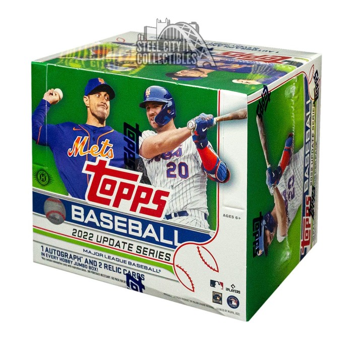 2018 Topps Update Series HTA Hobby Jumbo 6-Box Case