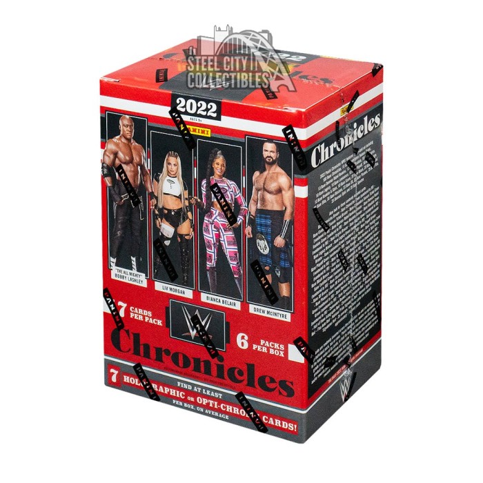 2022 Panini Chronicles WWE Wrestling 6-Pack Blaster Box | Steel City ...