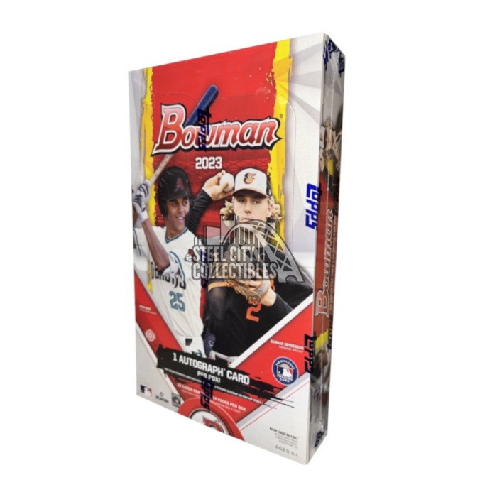 2023 Bowman Baseball Hobby Box Steel City Collectibles