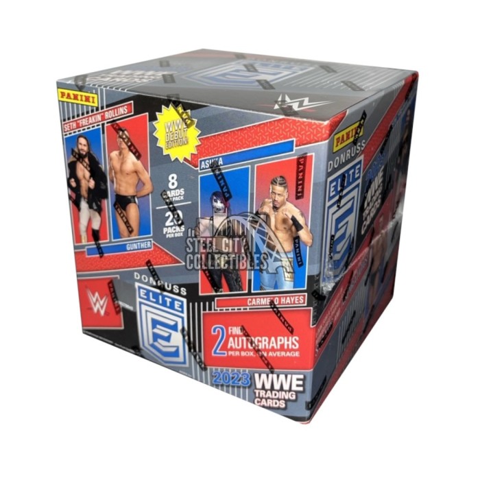 2023 Panini Donruss Elite WWE Wrestling Hobby Box | Steel City