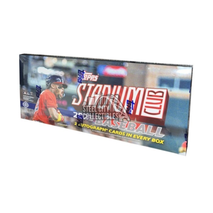 2023 Topps Stadium Club Baseball Hobby 2-Box Personal Break #4