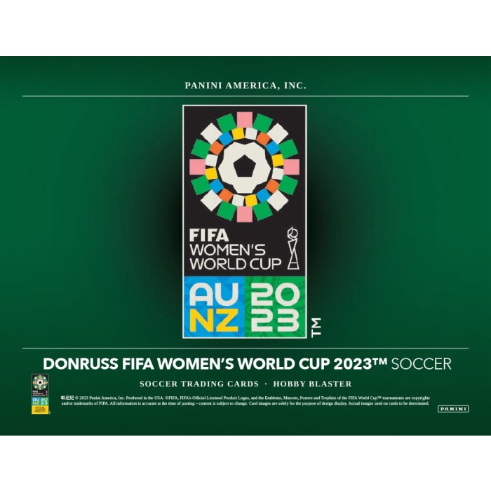 2023 Donruss FIFA Women's World Cup Soccer 36ct. Blaster Box - Card Giants