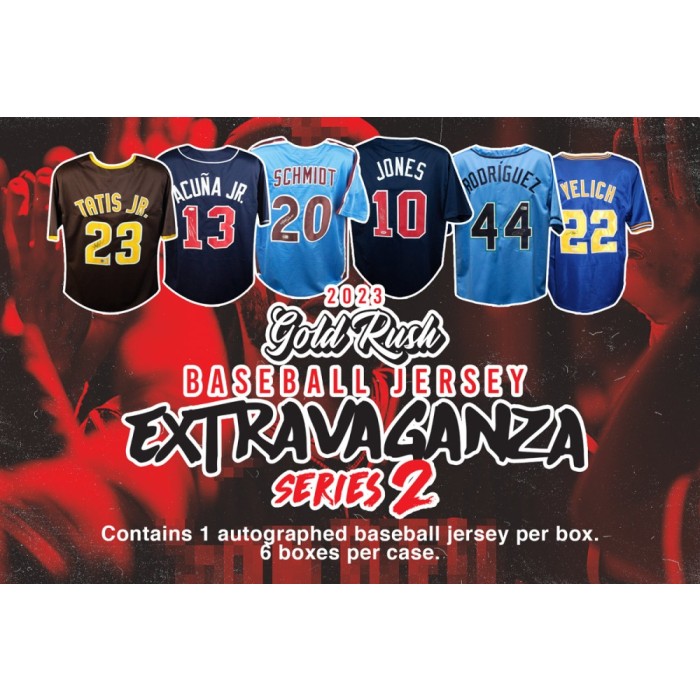 2022 Gold Rush Extravaganza Baseball Jersey Edition Box