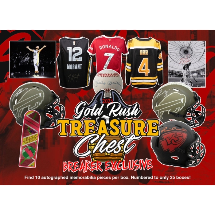 7 ITEM FOOTBALL MEMORABILIA MIXER BOX BREAK GOLD RUSH RSA 2-16-2022, 7  ITEM FOOTBALL MEMORABILIA MIXER BOX BREAK GOLD RUSH RSA 2-16-2022, By  Southwest Missouri Box Breaks