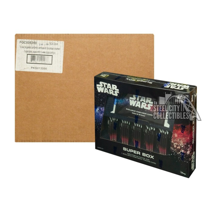 2023 Topps Star Wars Flagship Hobby 8Box Case Steel City Collectibles