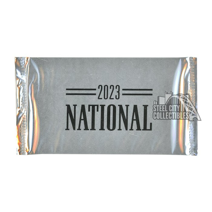 2023 Panini National Sports Convention Exclusive Silver Pack Steel