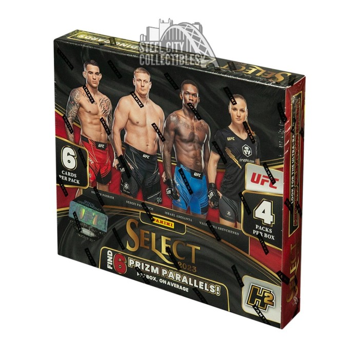 2023 Panini Select UFC Hobby H2 Box