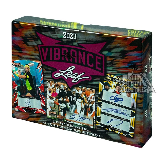 2023 Leaf Vibrance Multi-Sport Box | Steel City Collectibles