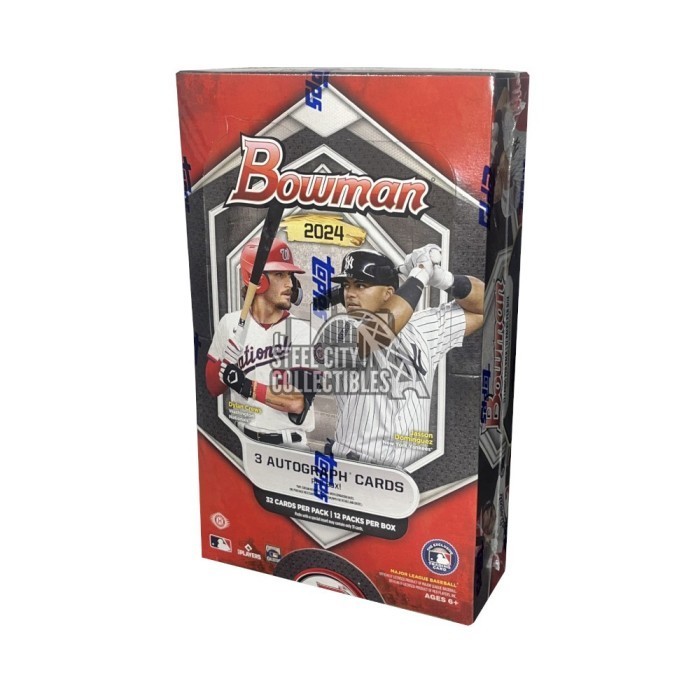 2024 Bowman Baseball Hobby Jumbo Box Random 2Pack Group Break 2 Steve Steel City Collectibles