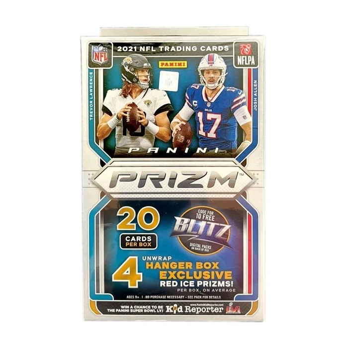 2021 Panini deals prizm football hanger boxes