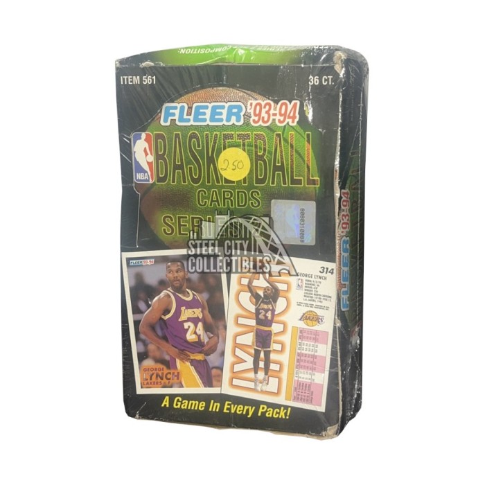 '93-94 newest Basketball Series II Box