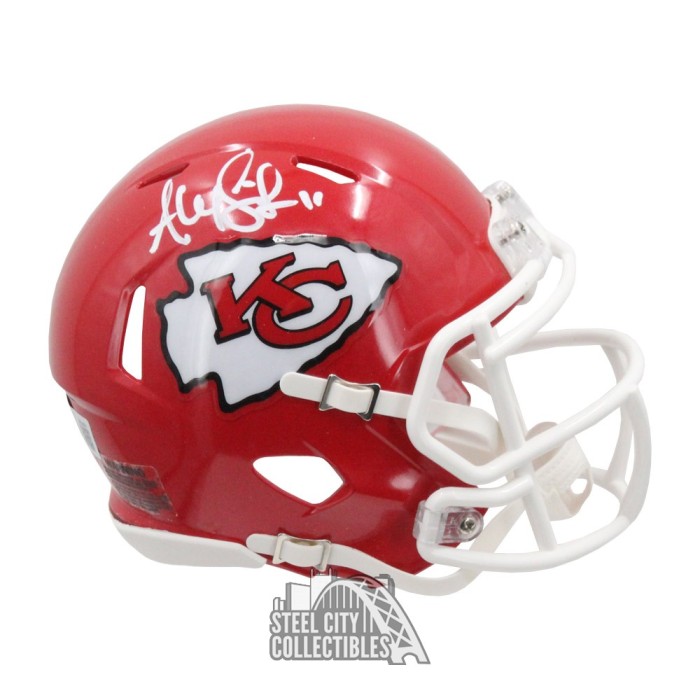 Alex Smith Autographed San Francisco Speed Mini Football Helmet - BAS