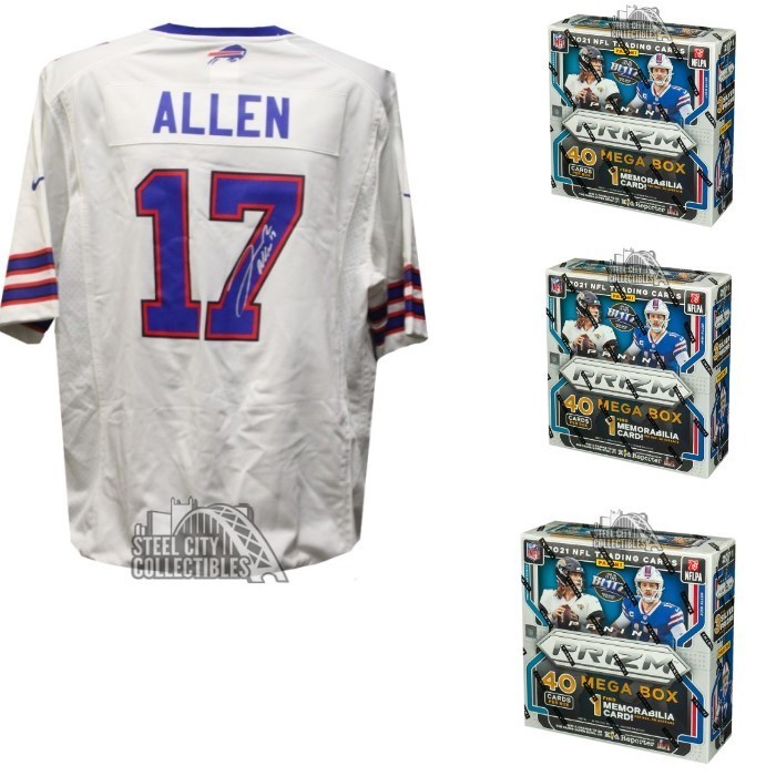 Josh Allen NFL Memorabilia, Josh Allen Collectibles, Verified