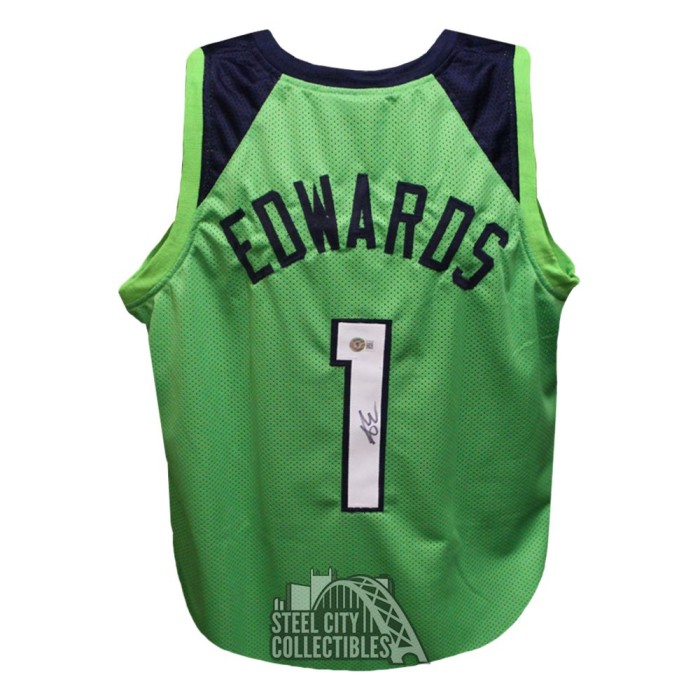 Anthony Edwards signed autograph, Minnesota Timberwolves jersey Jsa  certified