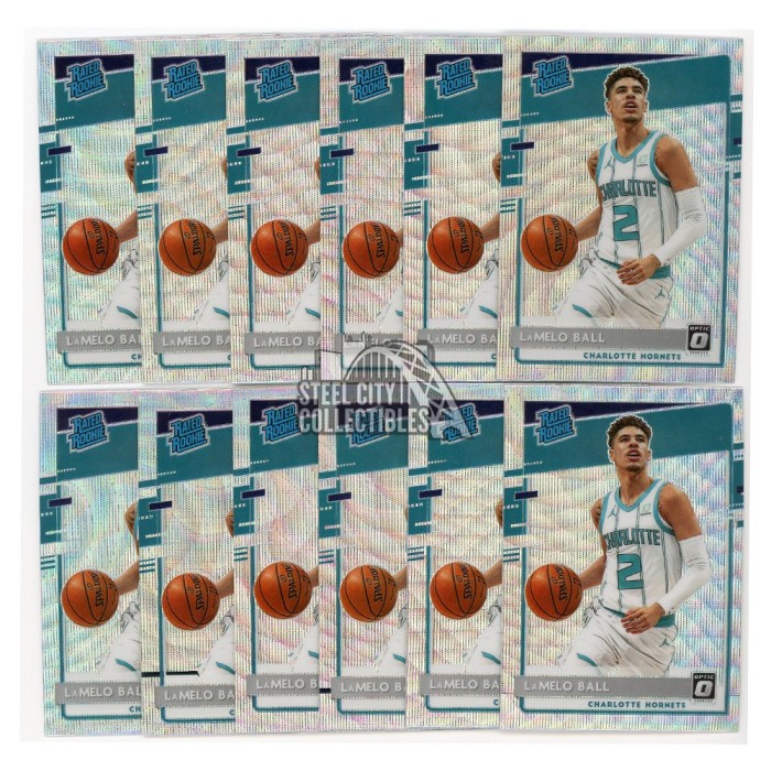 Lamelo Ball Rated Rookie popular Optic Donruss Lot