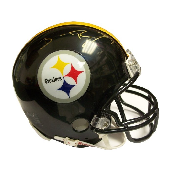 Ben Roethlisberger Autographed Steelers Camo Replica Full-Size Football  Helmet - Fanatics