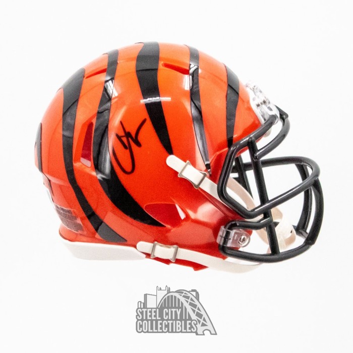 Chad Johnson Cincinnati Bengals Signed Mini Speed Replica Eclipse