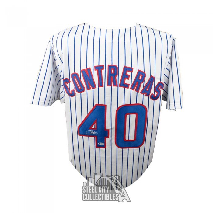 Chicago Cubs Willson Contreras White 2022-23 All-Star Game Jersey