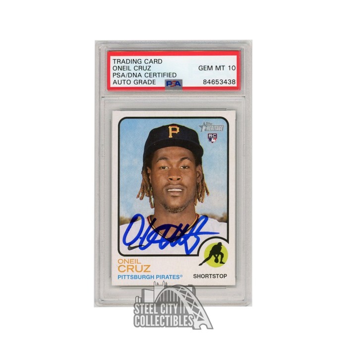 Oneil Cruz Pittsburgh Pirates 2022 Topps Heritage # 157 Rookie Card