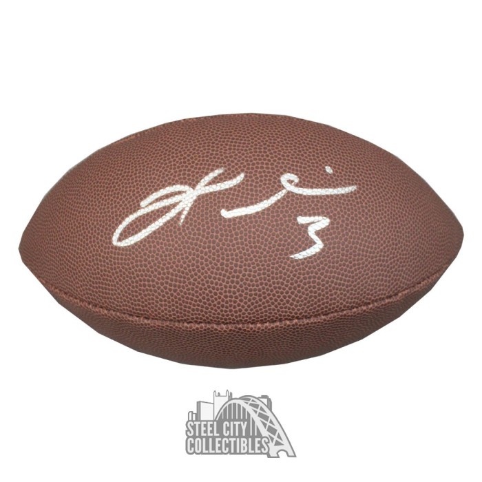 Damar Hamlin Autographed Wilson Football - BAS