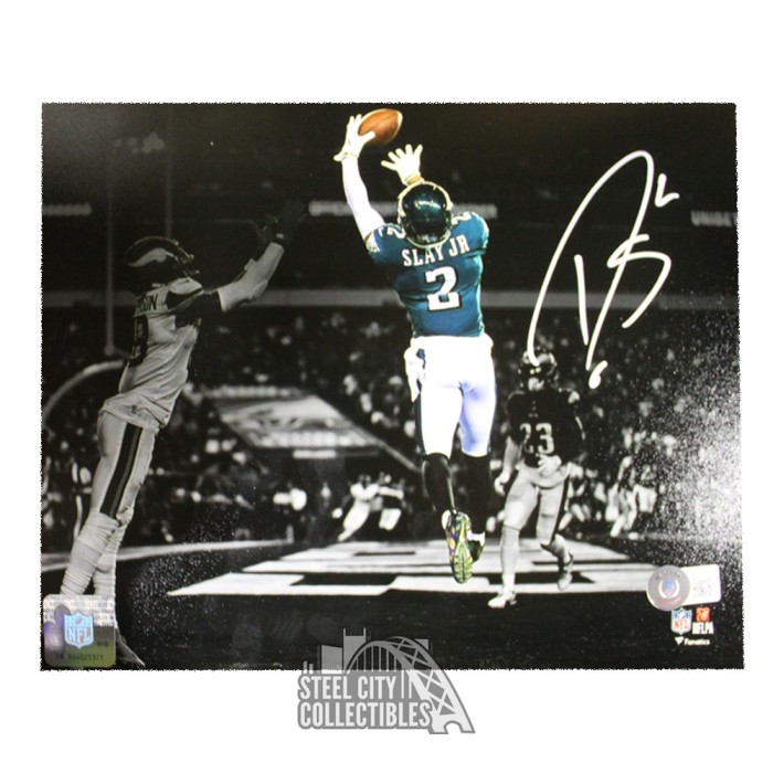 Darius Slay Jr. Autographed Philadelphia Green Football Jersey