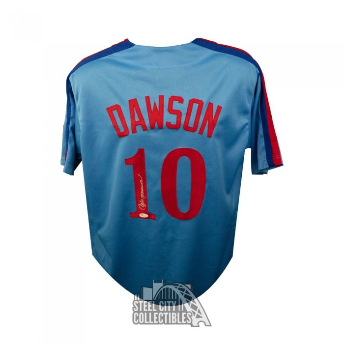 Lot Detail - 1981 Andre Dawson Montreal Expos Game-Used & Autographed Road  Jersey (JSA)