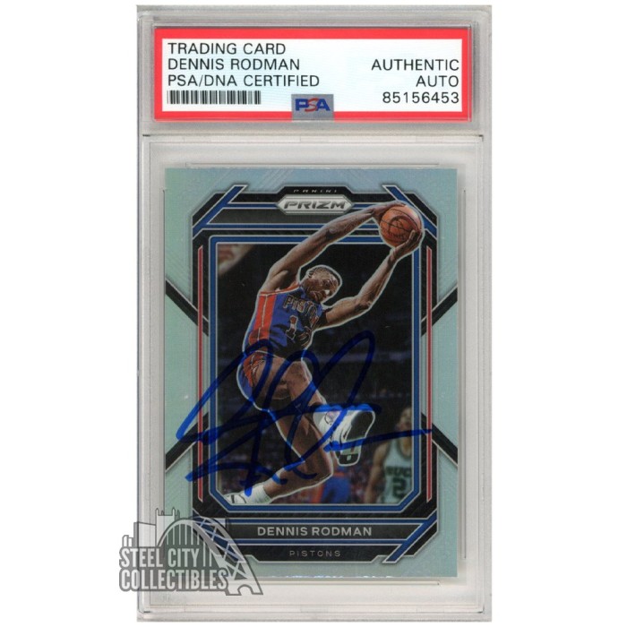 新品セール 【PSA8】21-22 PANINI PRIZM D.Rodman 直筆サイン