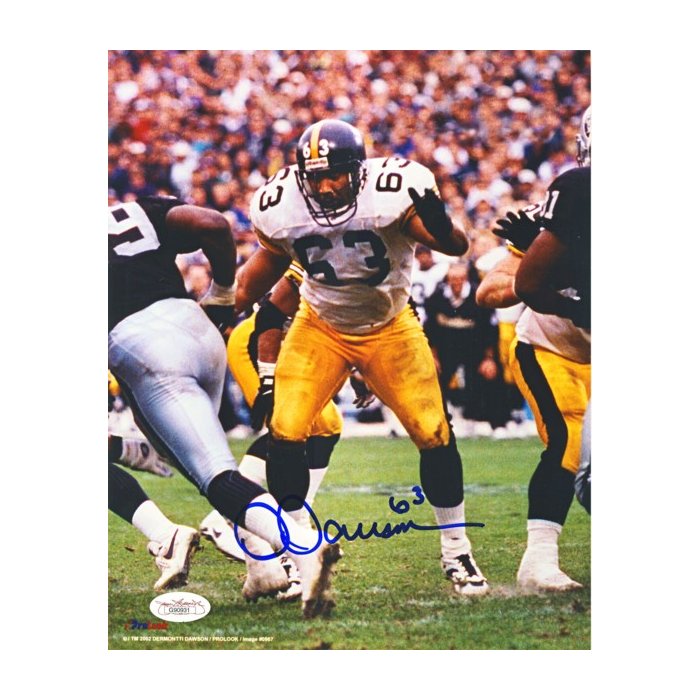 Dermontti Dawson Autographed Signed Pittsburgh Steelers 8X10 Photo