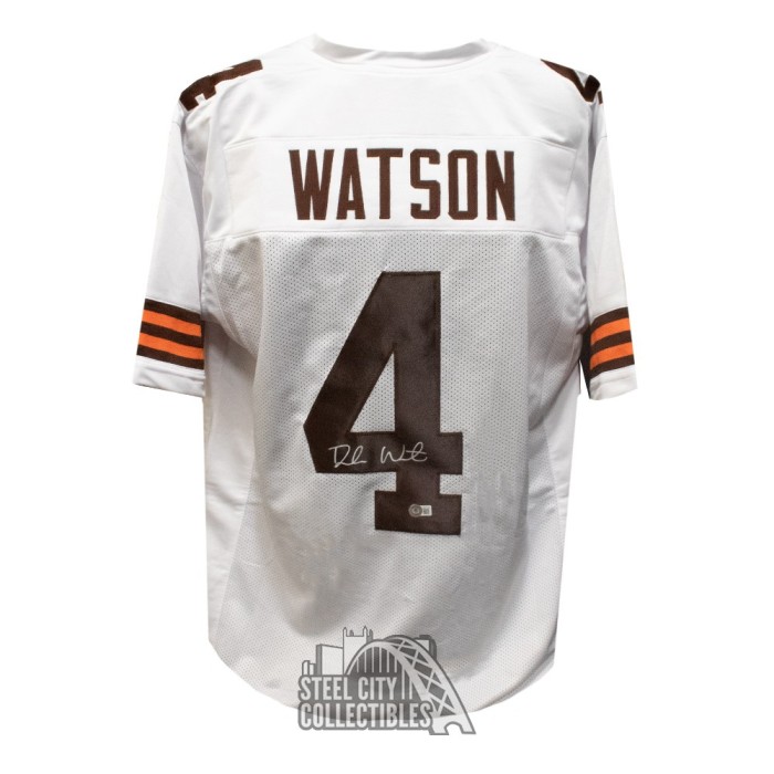 Ohio Sports Group Deshaun Watson Cleveland Browns Autographed Signed Color Rush Jersey - Beckett Authentic