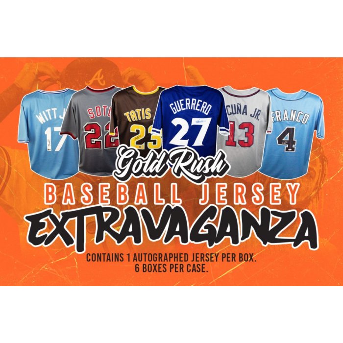 2022 Gold Rush Extravaganza Football Jersey Edition Series 4 Box