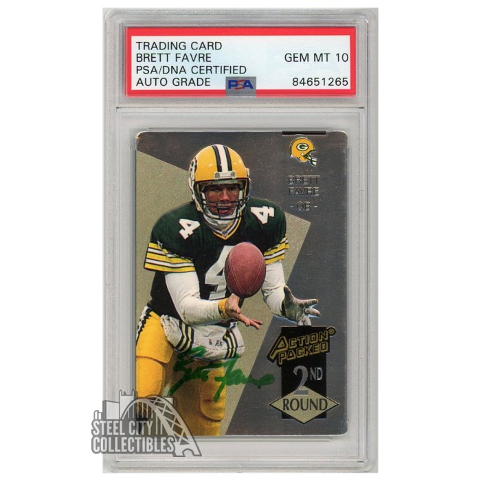 BRETT FAVRE 1993 Action Packed Prototype Promo Card #RU2 GREEN BAY PACKERS