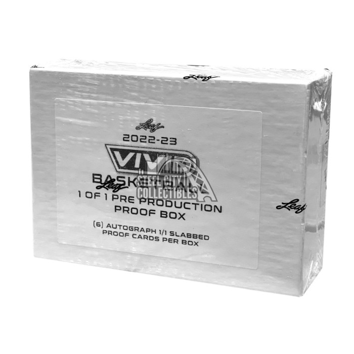 2022-23 Leaf Vivid Basketball 1/1 Pre-Production Proof Box | Steel City  Collectibles