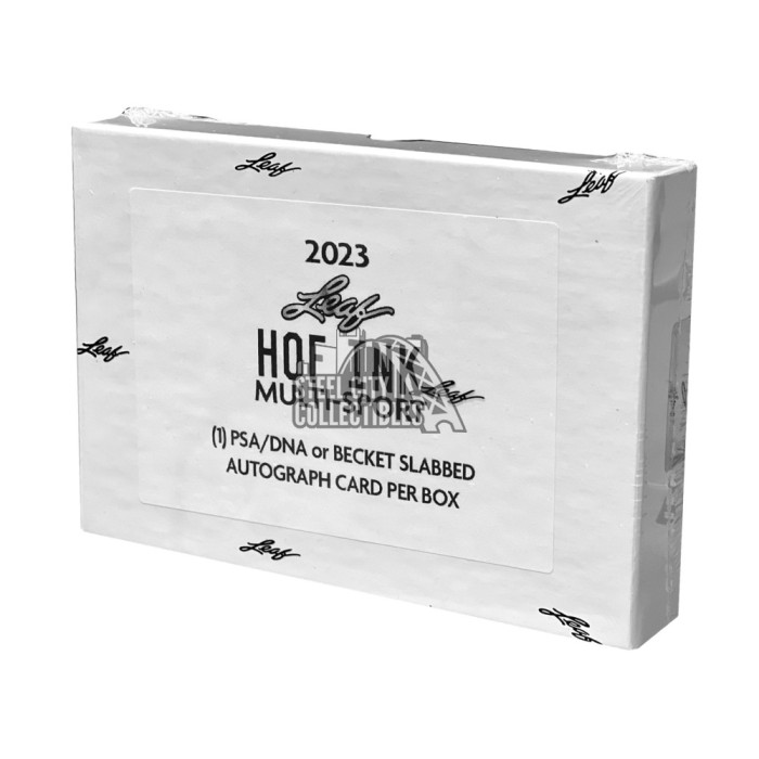 2023 Leaf Hall of Fame Ink MultiSport Box Steel City Collectibles