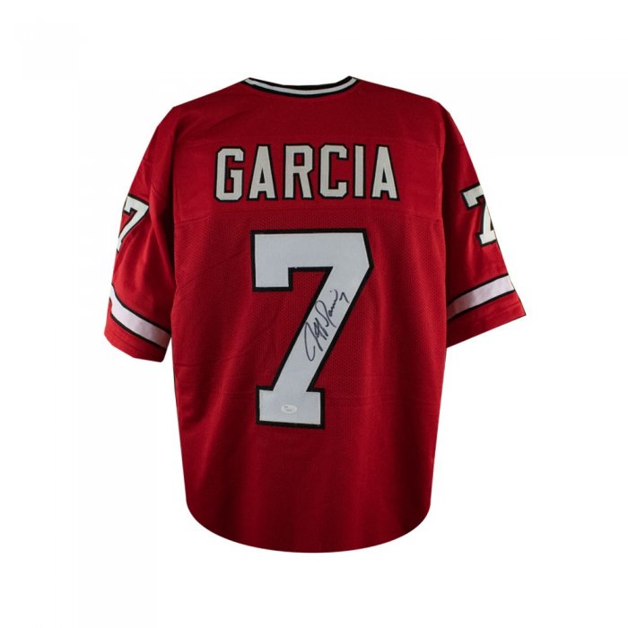 Jeff Garcia Autographed San Francisco White Custom Football Jersey