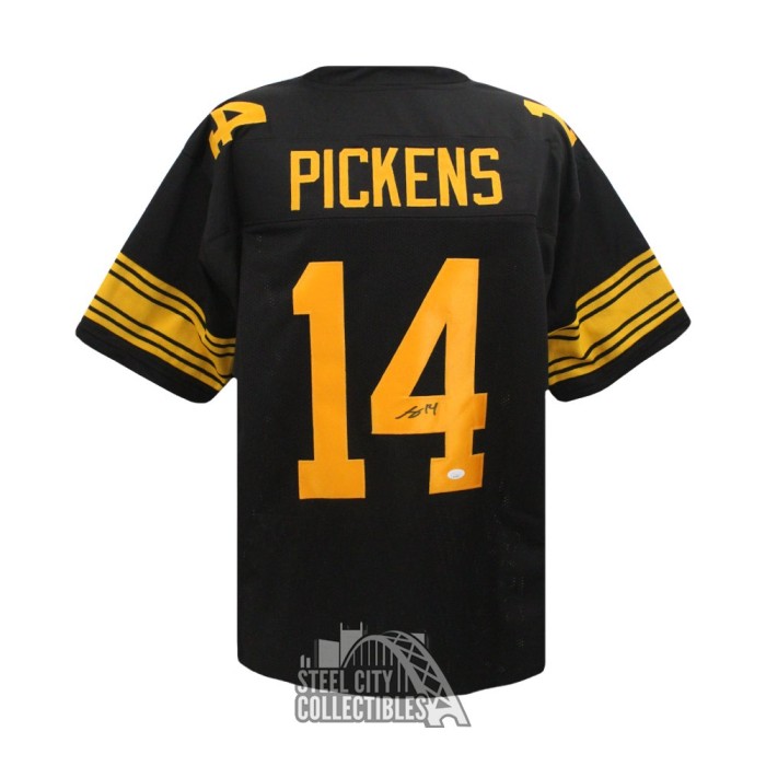 George Pickens Signed Black Pro Style Jersey Autographed JSA - Sports  Memorabilia at 's Sports Collectibles Store