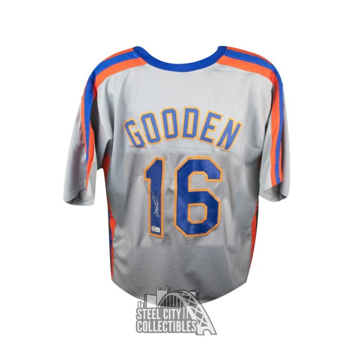 Doc Gooden Signed Custom Yankees Jersey