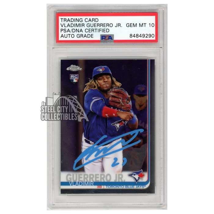 Signature Collectibles VLADIMIR GUERRERO JR AUTOGRAPHED HAND