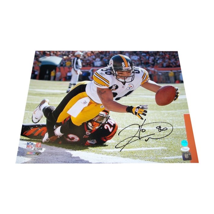 Hines Ward Signed 16x20 Steelers Photo Ward COA