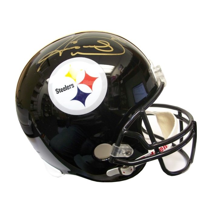 Autographed Signed Hines Ward Pittsburgh Steelers Black