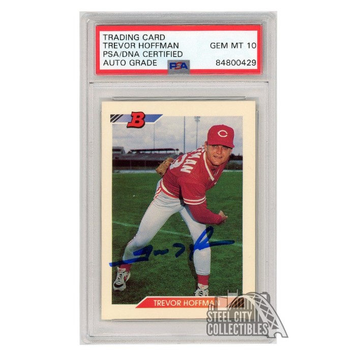 Top Trevor Hoffman Baseball Cards, Rookies, Autographs, Pre-Rookies