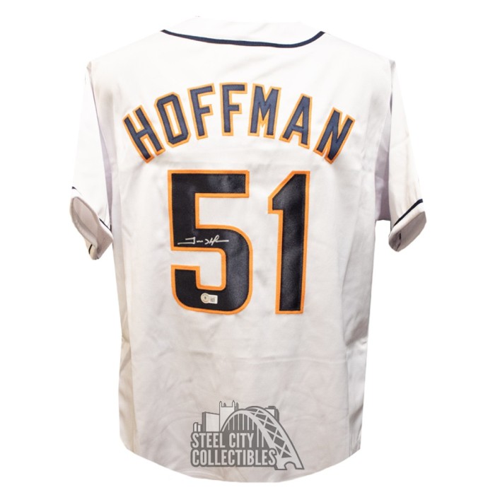 Lot Detail - Trevor Hoffman Game Used and Signed San Diego Padres Home  Jersey
