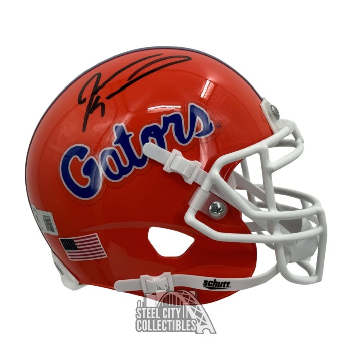 Jevon Kearse Florida Gators Autographed Schutt Mini Helmet