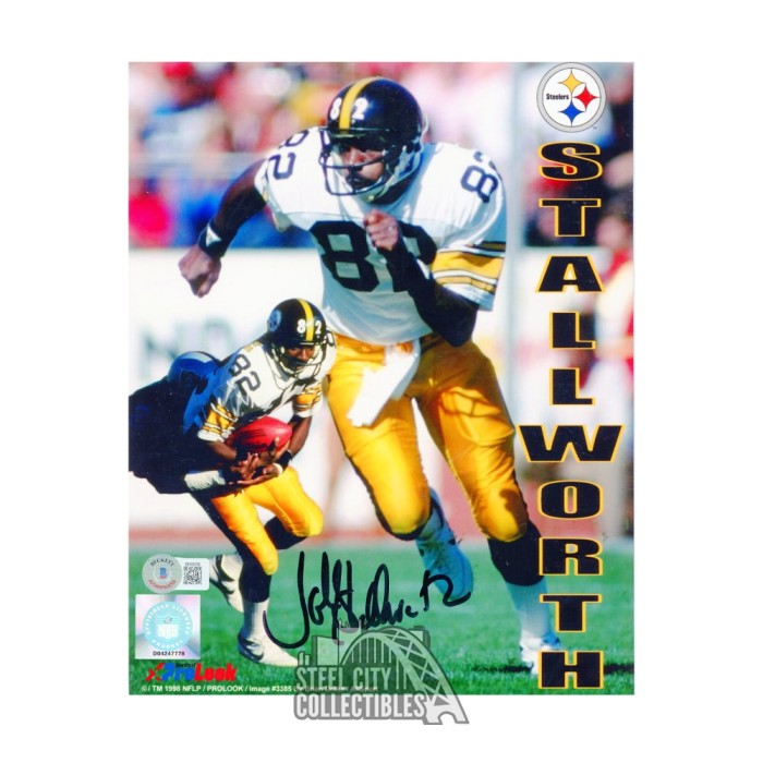 John Stallworth LIMITED STOCK Pittsburgh Steelers 8x10 Photo |