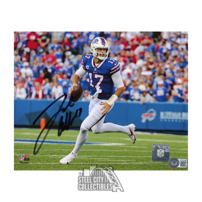 Josh Allen Screaming Unsigned 8x10 Photo — TSE Buffalo